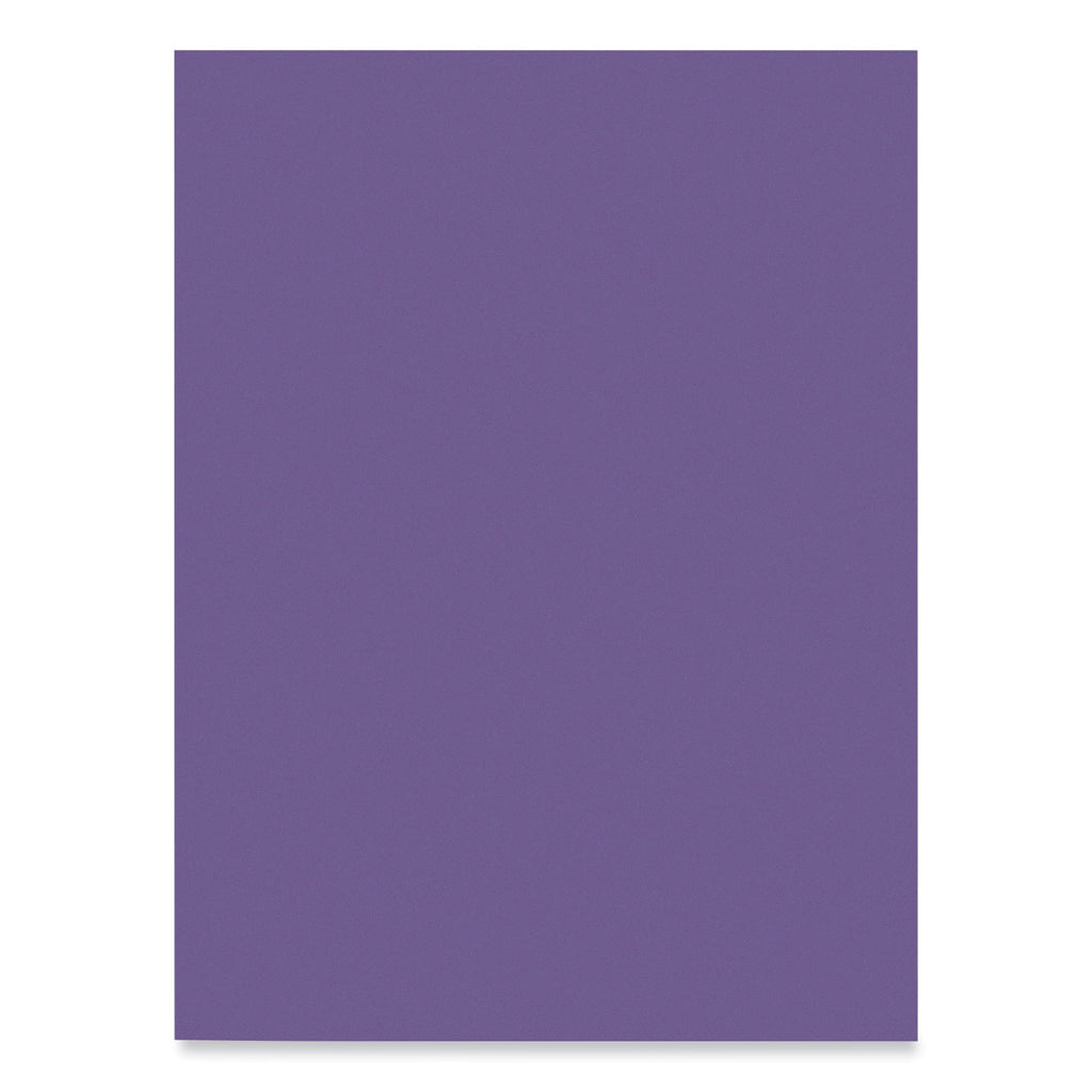 SunWorks Construction Paper, 50 lb Text Weight, 9 x 12, Violet, 50/Pack
