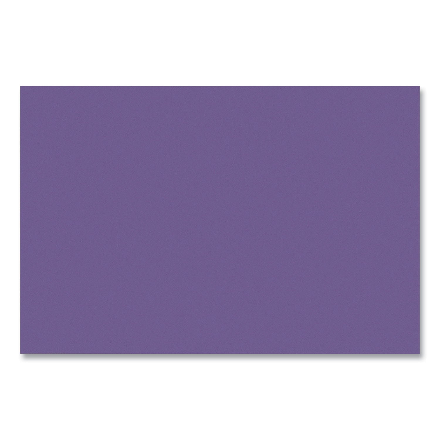 SunWorks Construction Paper, 50 lb Text Weight, 12 x 18, Violet, 50/Pack - 