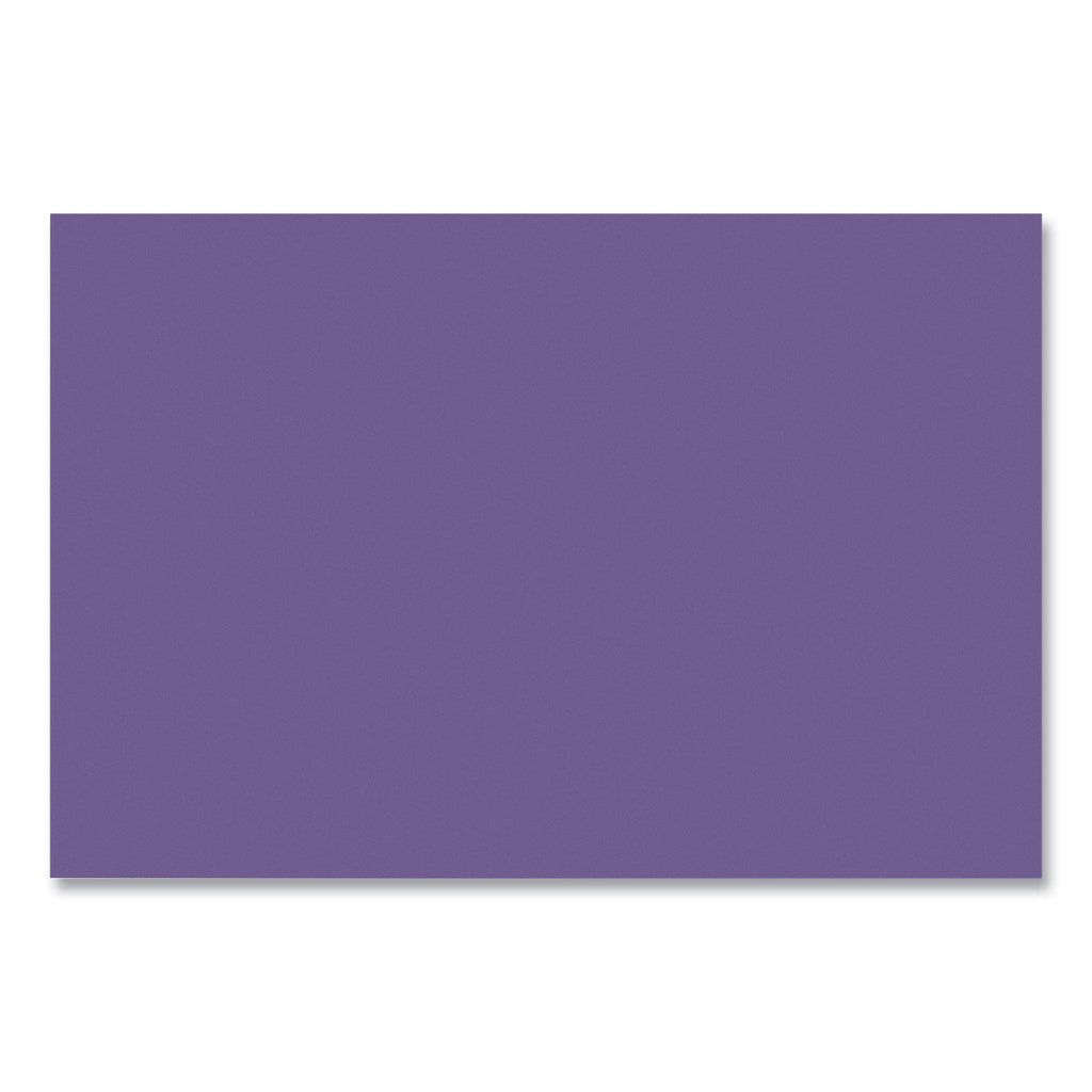SunWorks Construction Paper, 50 lb Text Weight, 12 x 18, Violet, 50/Pack
