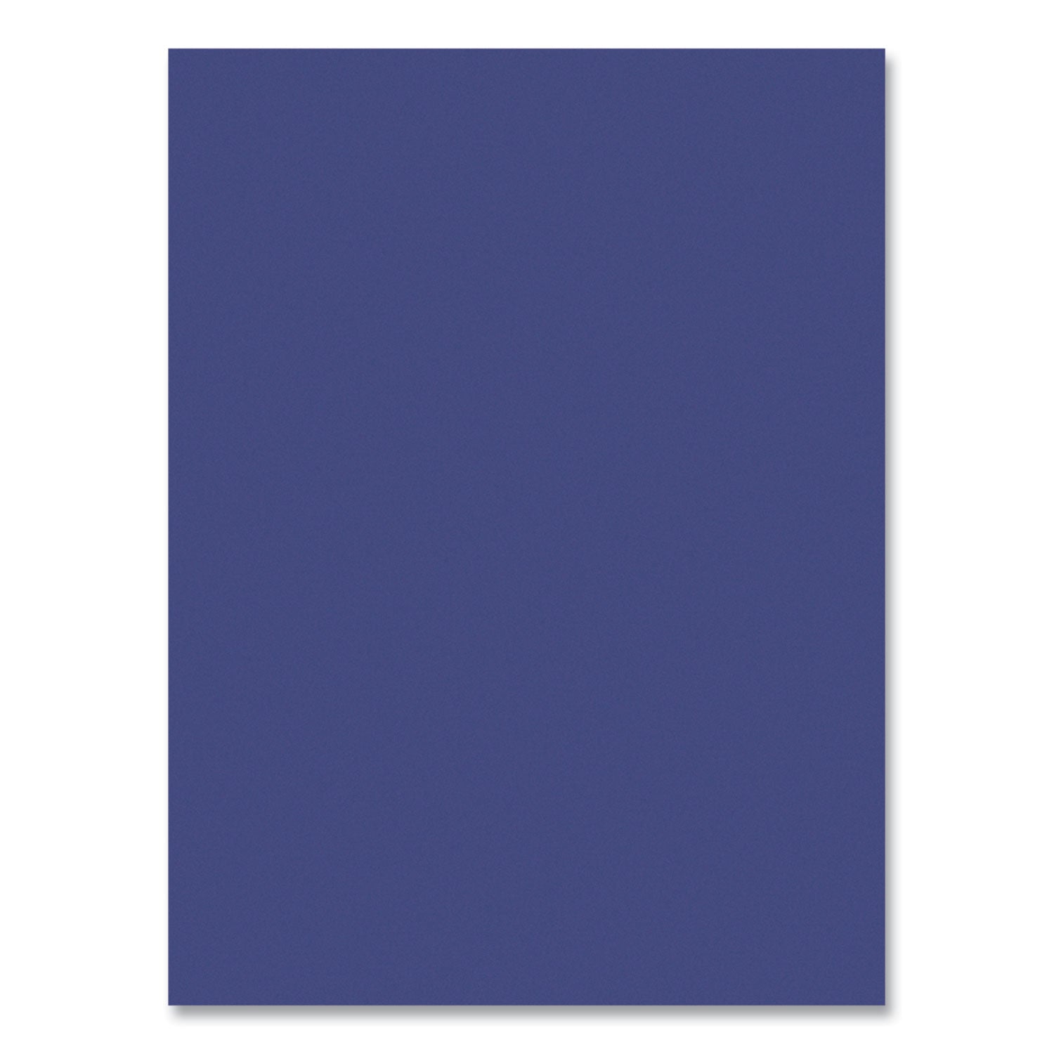 SunWorks Construction Paper, 50 lb Text Weight, 9 x 12, Blue, 50/Pack - 