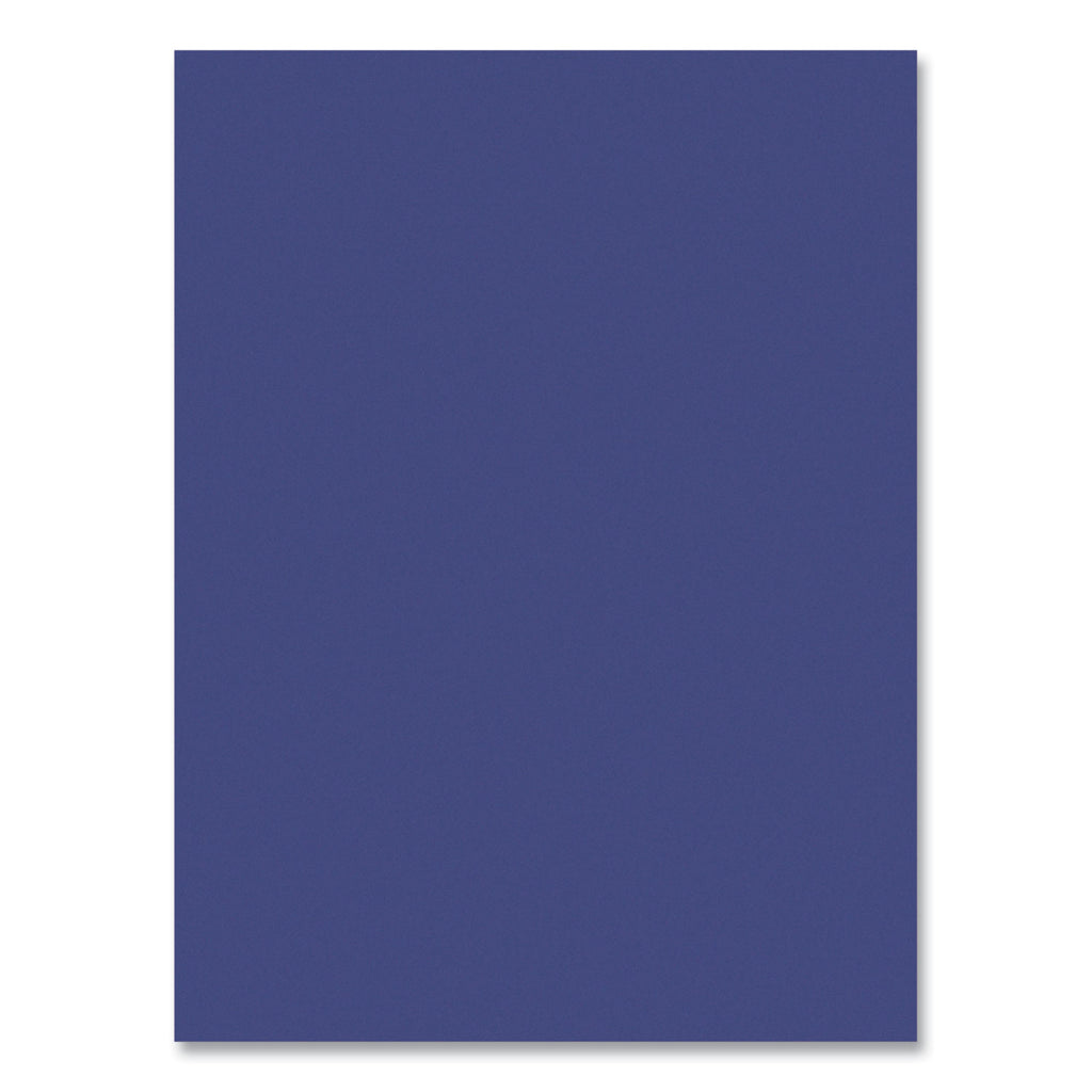 SunWorks Construction Paper, 50 lb Text Weight, 9 x 12, Blue, 50/Pack