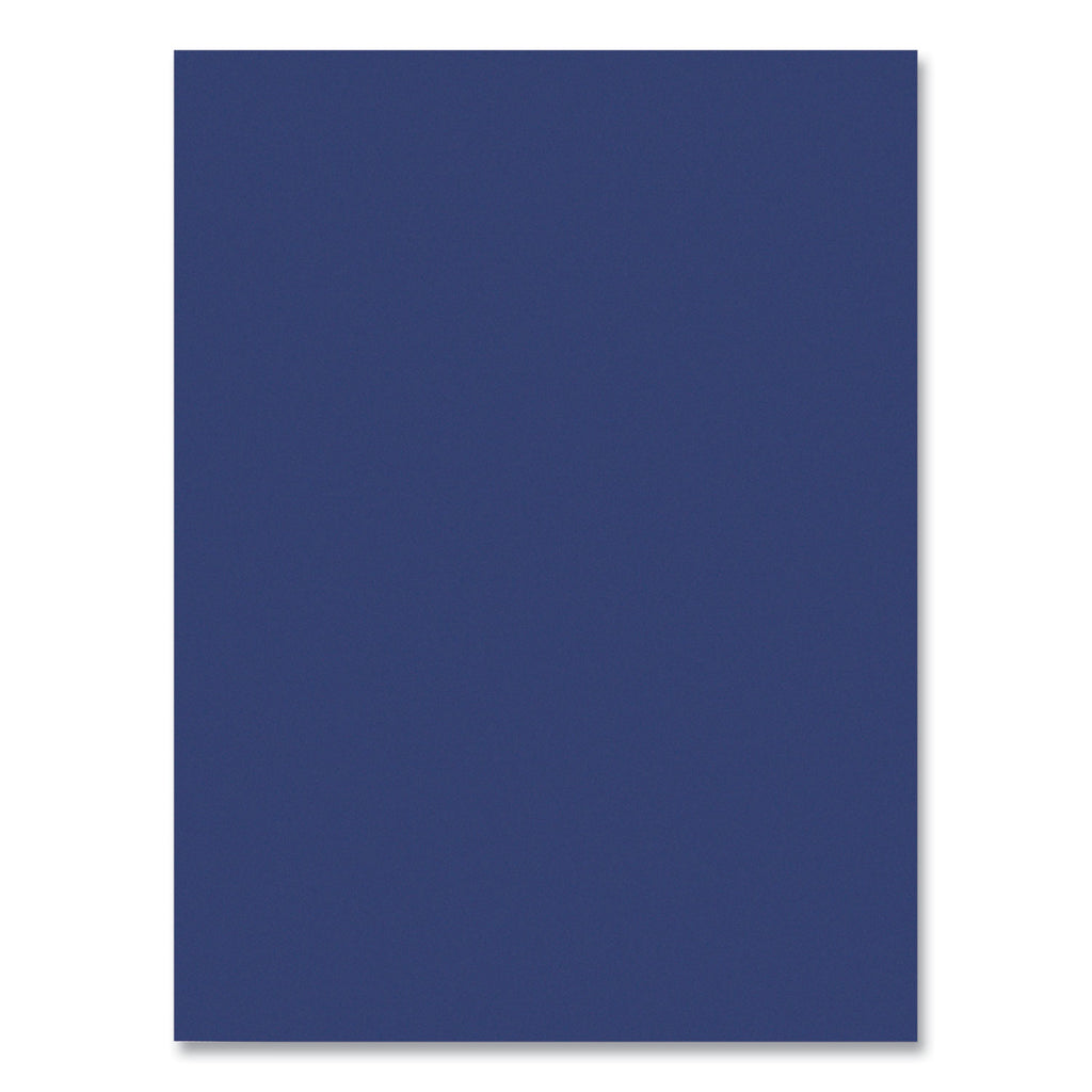 SunWorks Construction Paper, 50 lb Text Weight, 9 x 12, Bright Blue, 50/Pack