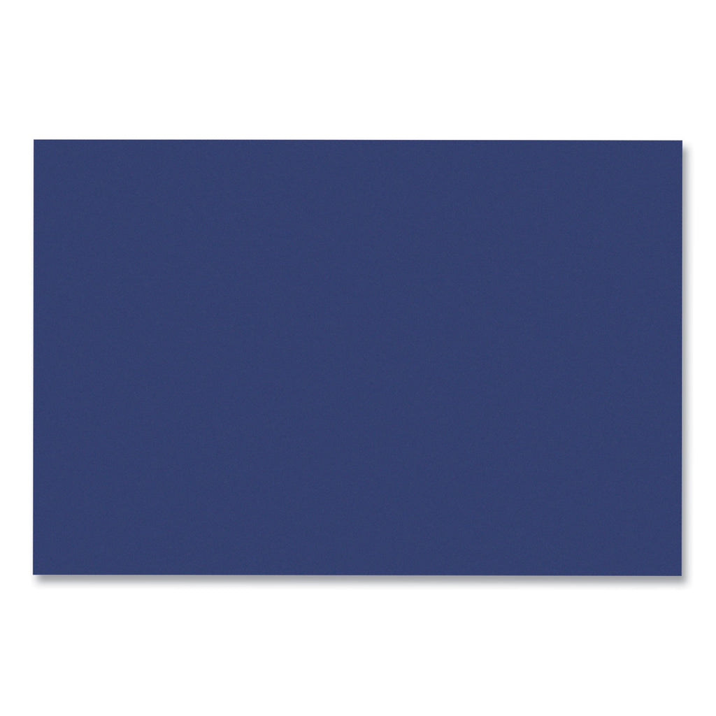 SunWorks Construction Paper, 50 lb Text Weight, 12 x 18, Bright Blue, 50/Pack