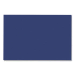 SunWorks Construction Paper, 50 lb Text Weight, 12 x 18, Bright Blue, 50/Pack