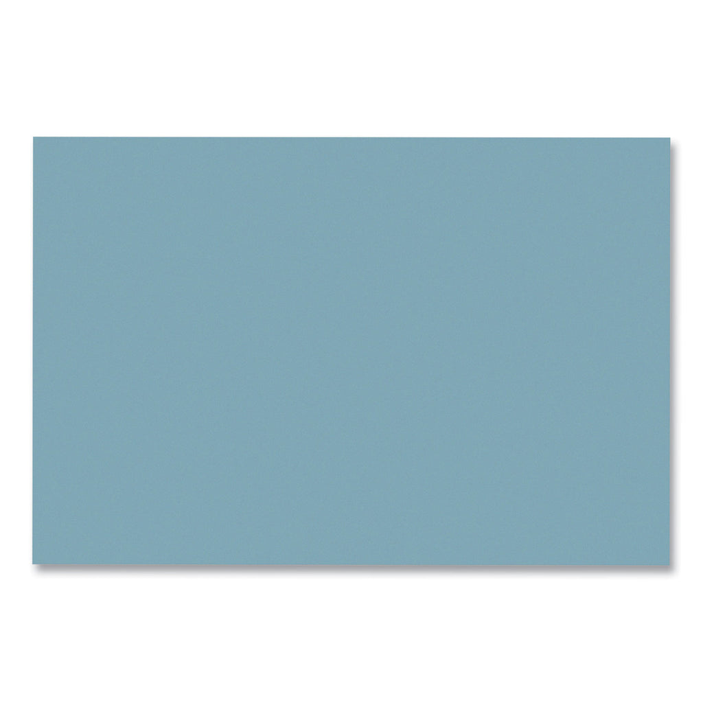 SunWorks Construction Paper, 50 lb Text Weight, 12 x 18, Sky Blue, 50/Pack
