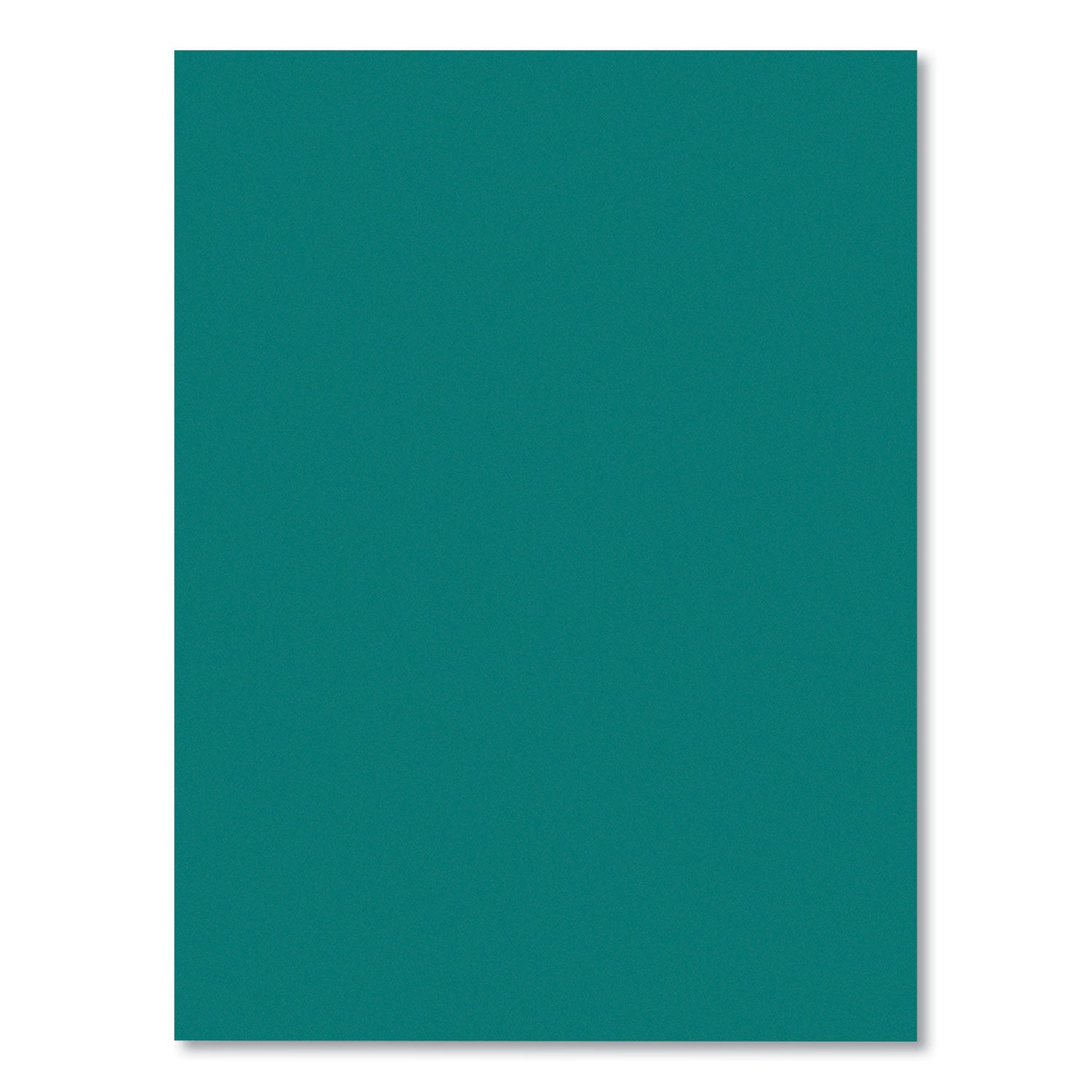 SunWorks Construction Paper, 50 lb Text Weight, 9 x 12, Turquoise, 50/Pack - 