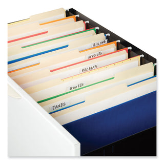 Reinforced Top Tab Fastener Folders, 0.75" Expansion, 1 Fastener, Legal Size, Manila Exterior, 50/Box
