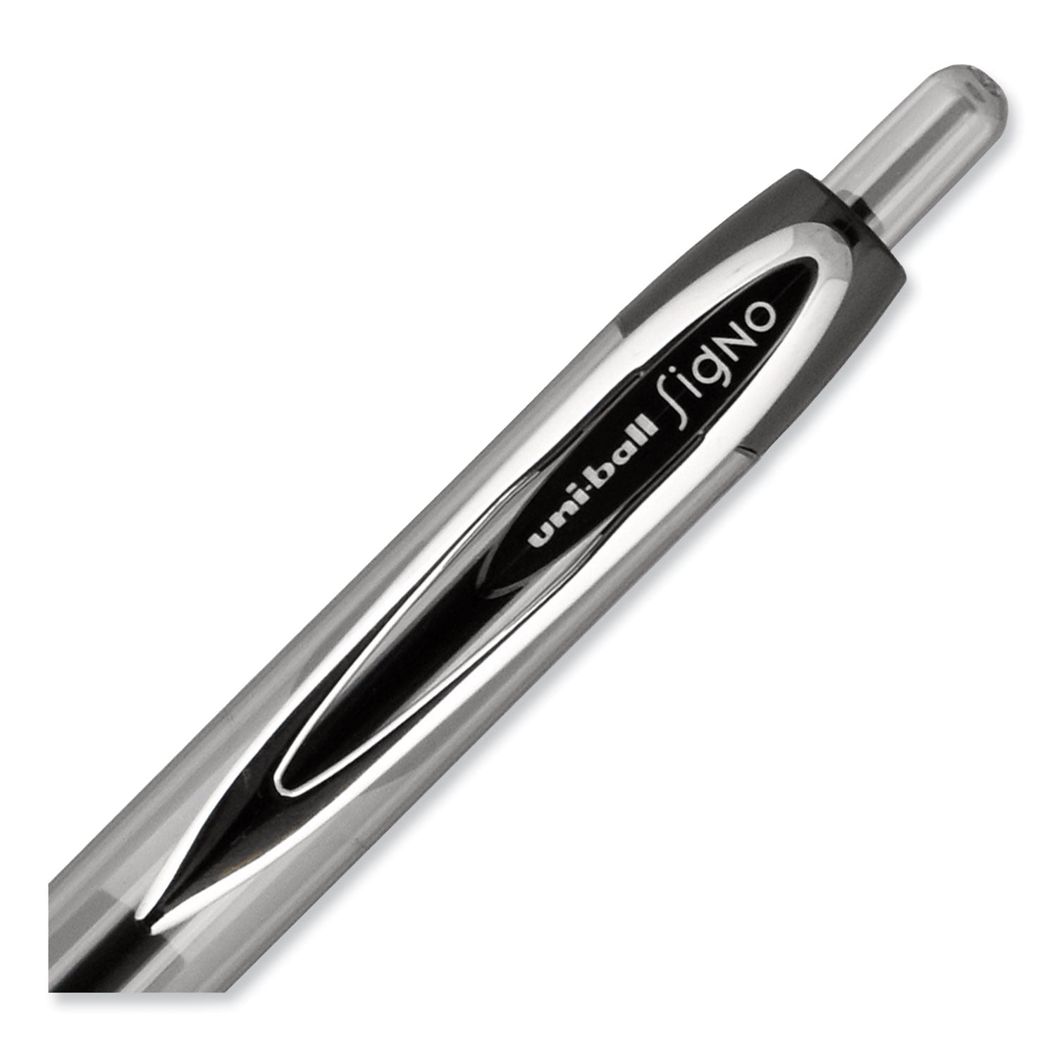 signo-207-gel-pen-retractable-medium-07-mm-black-ink-smoke-black-barrel-4-pack_ubc33960pp - 6