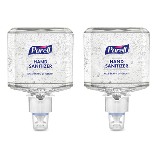 Advanced Hand Sanitizer Gel Refill, 1,200 mL, Clean Scent, For ES4 Dispensers, 2/Carton