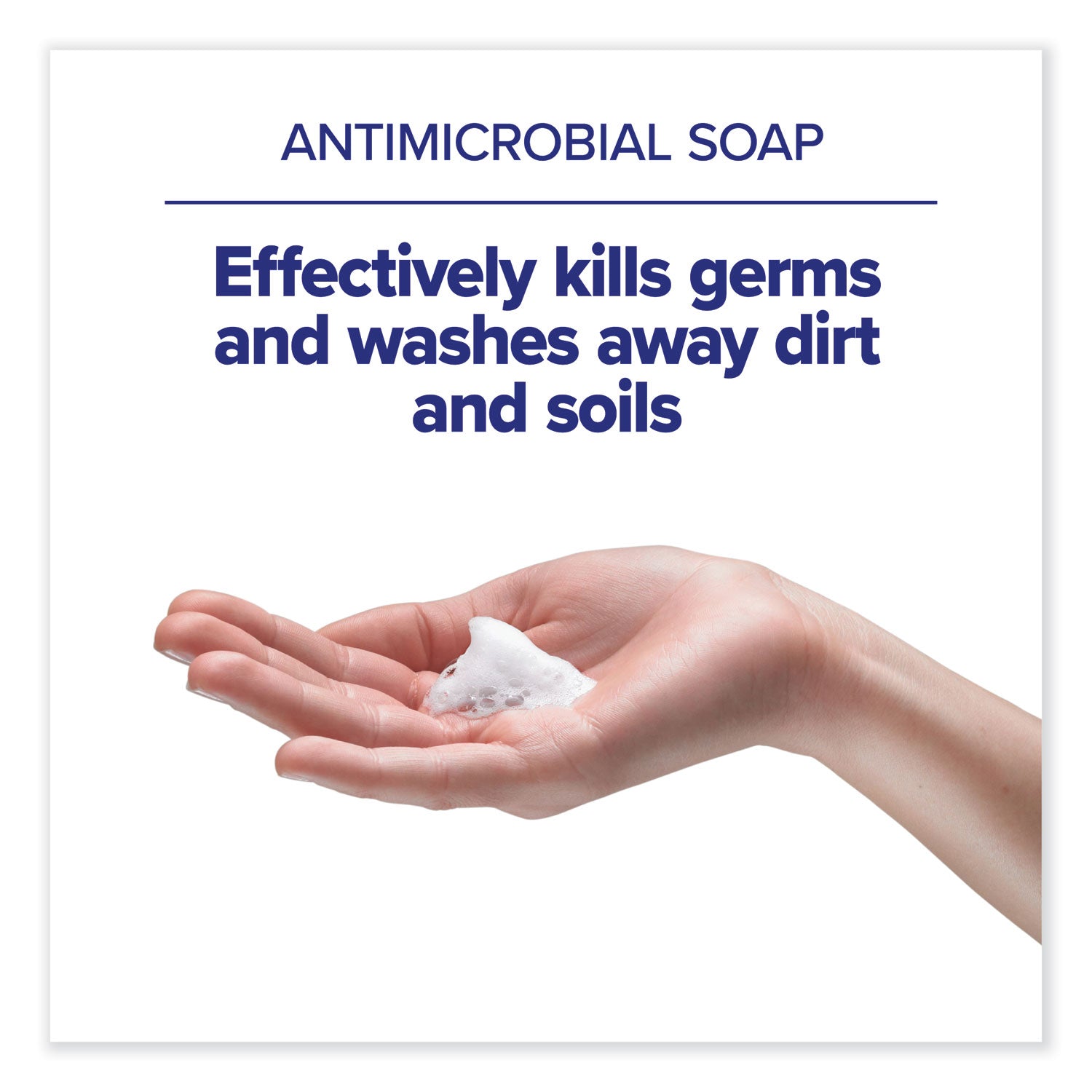 HEALTHY SOAP 0.5% BAK Antimicrobial Foam, For ES4 Dispensers, Light Citrus Floral, 1,200 mL, 2/Carton