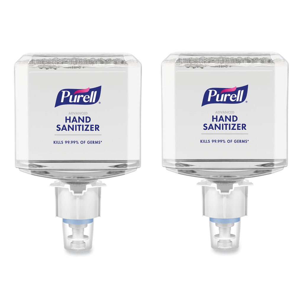 Advanced Hand Sanitizer Foam, For ES6 Dispensers, 1,200 mL Refill, , Clean Scent 2/Carton