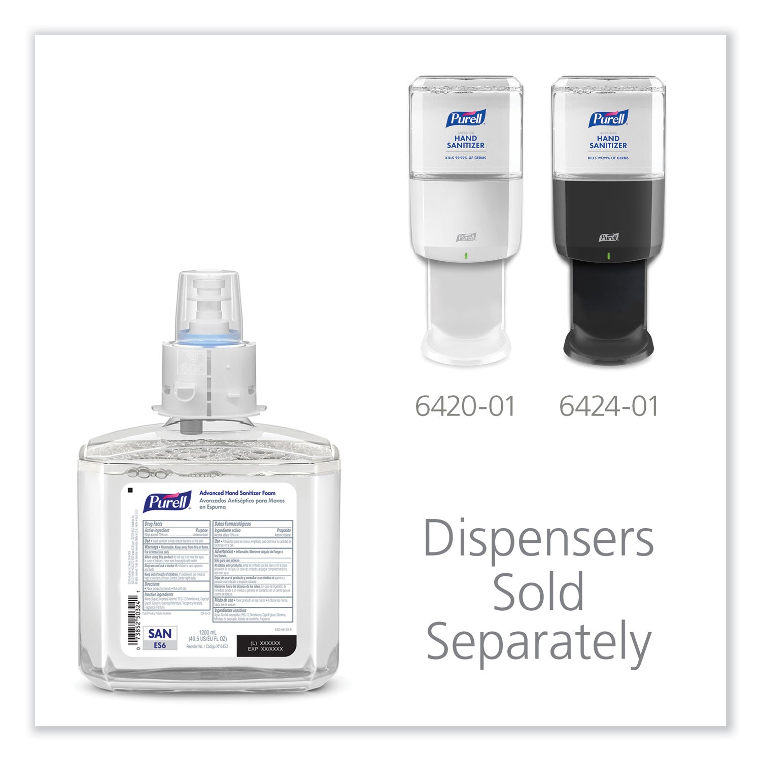 advanced-hand-sanitizer-foam-for-es6-dispensers-1200-ml-refill-clean-scent-2-carton_goj645302 - 8