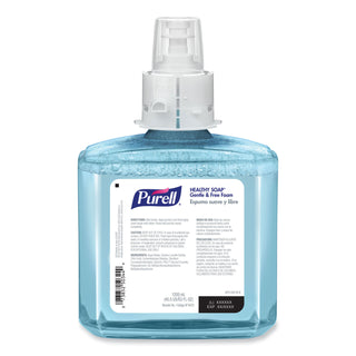 HEALTHY SOAP Gentle and Free Foam, For ES6 Dispensers, Fragrance-Free, 1,200 mL, 2/Carton