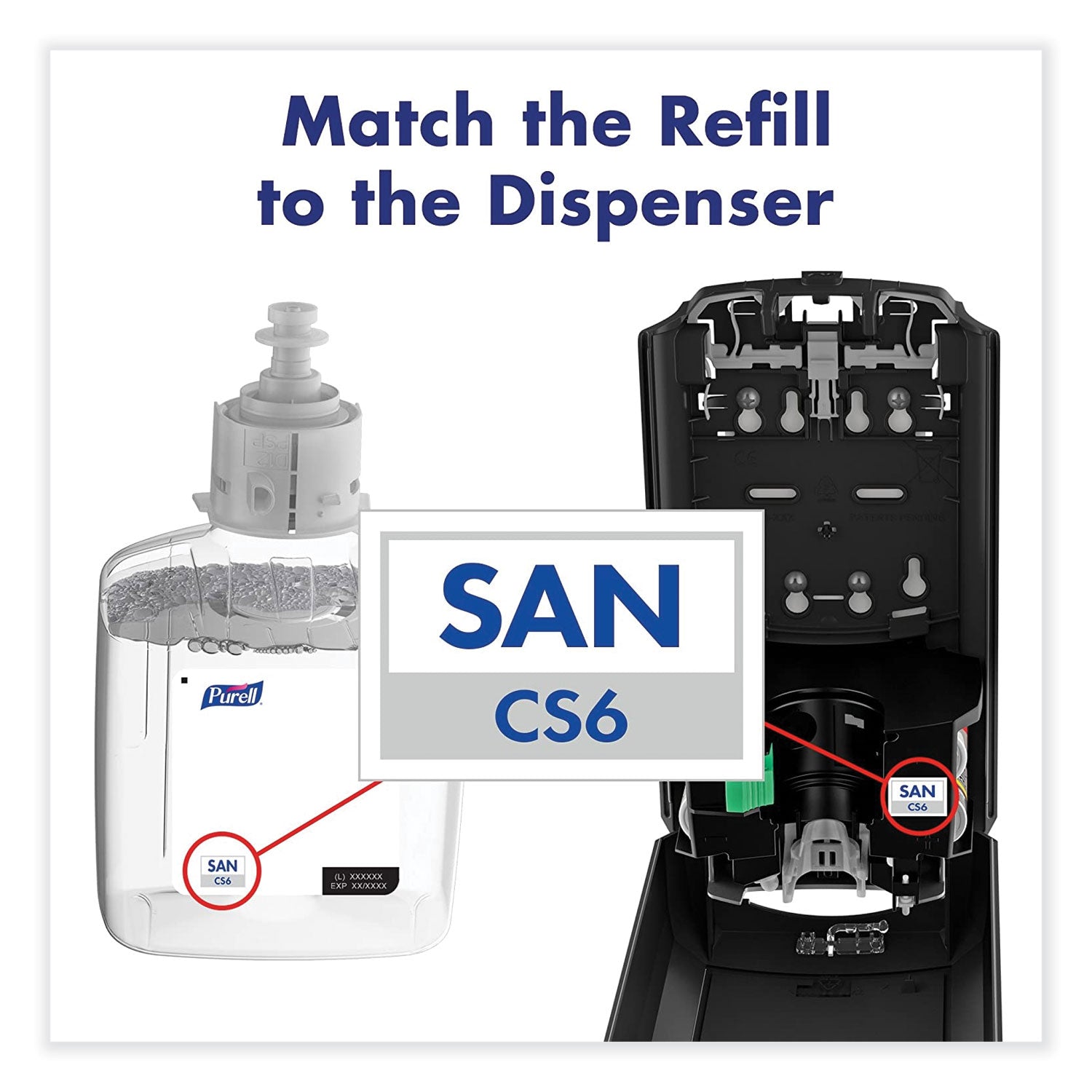 advanced-hand-sanitizer-green-certified-foam-refill-for-cs6-dispensers-1200-ml-fragrance-free-2-carton_goj655102ct - 6