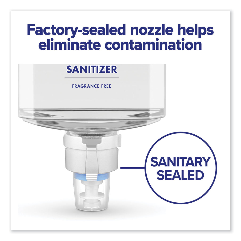 Advanced Hand Sanitizer Foam, For ES8 Dispensers, 1,200 mL, Clean Scent, 2/Carton