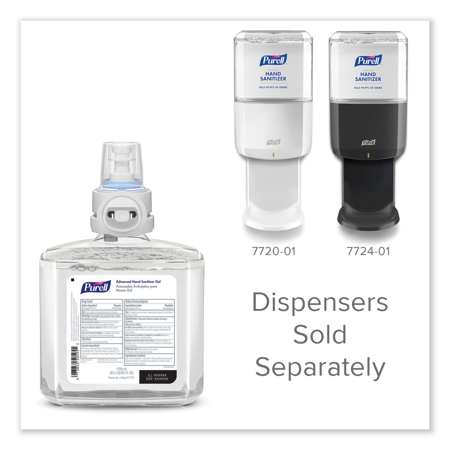 advanced-hand-sanitizer-gel-refill-1200-ml-clean-scent-for-es8-dispensers-2-carton_goj776302 - 8