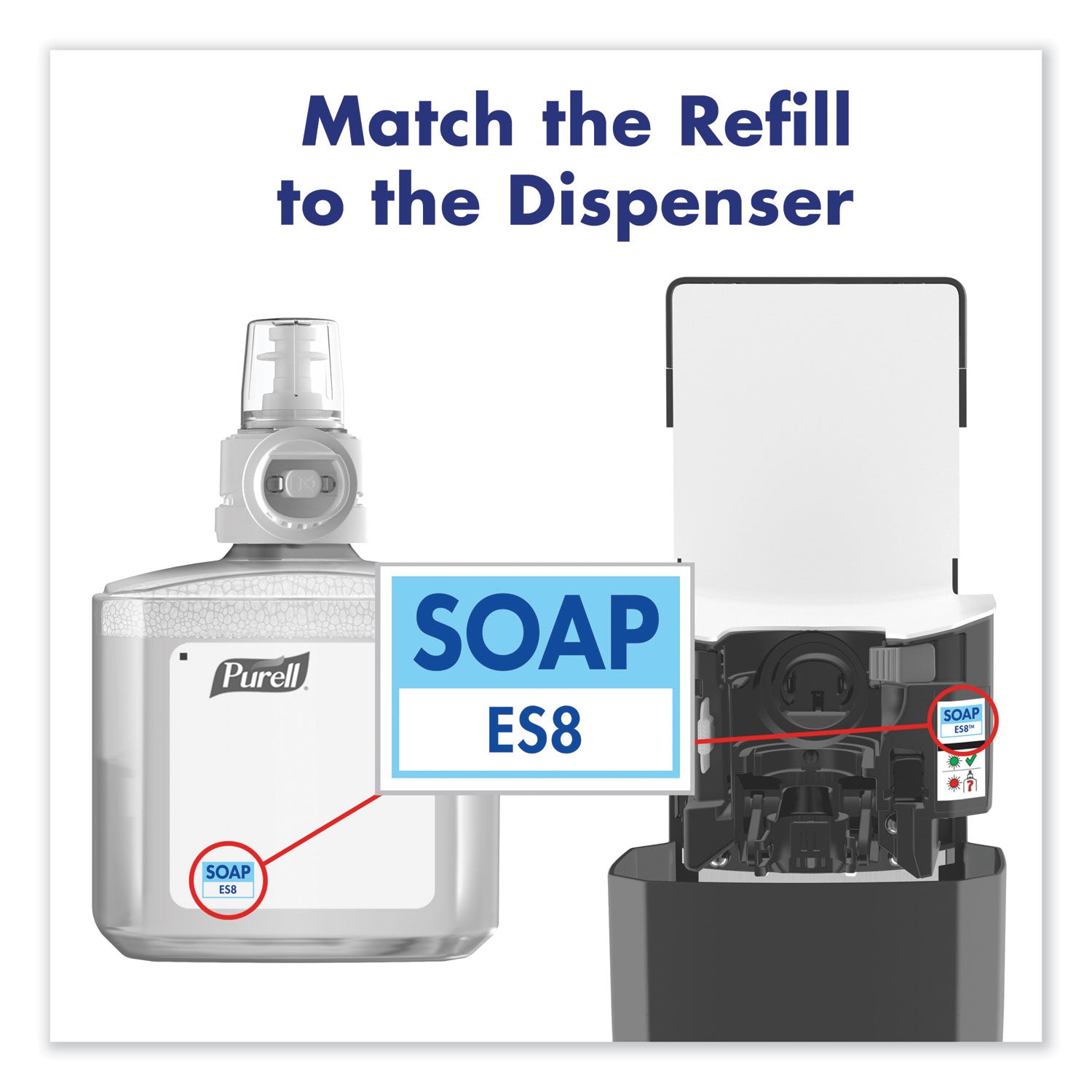 PURELL ES8 HEALTHY SOAP Fresh Scent Foam