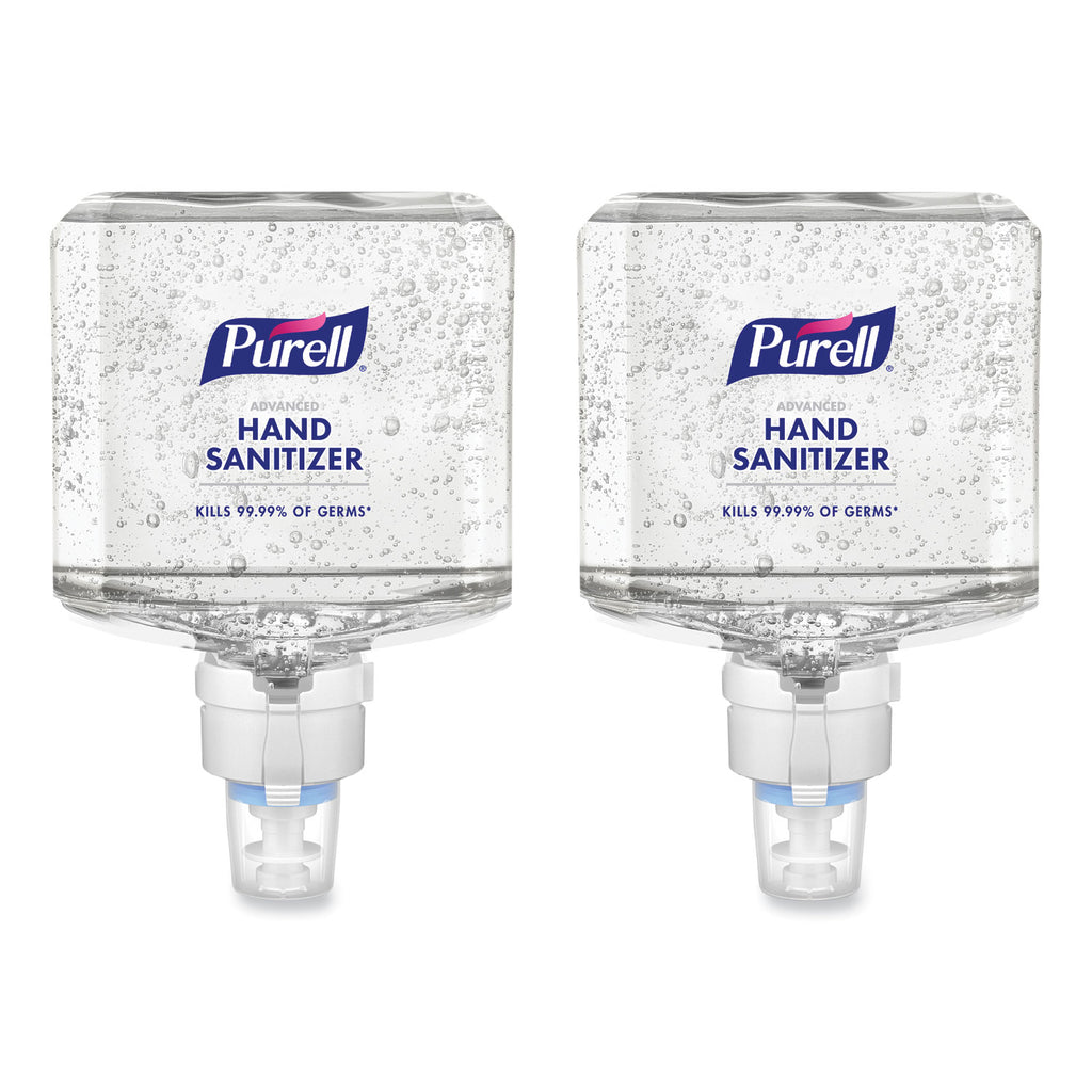 Advanced Hand Sanitizer Foam, For ES8 Dispensers, 1,200 mL, Clean Scent, 2/Carton