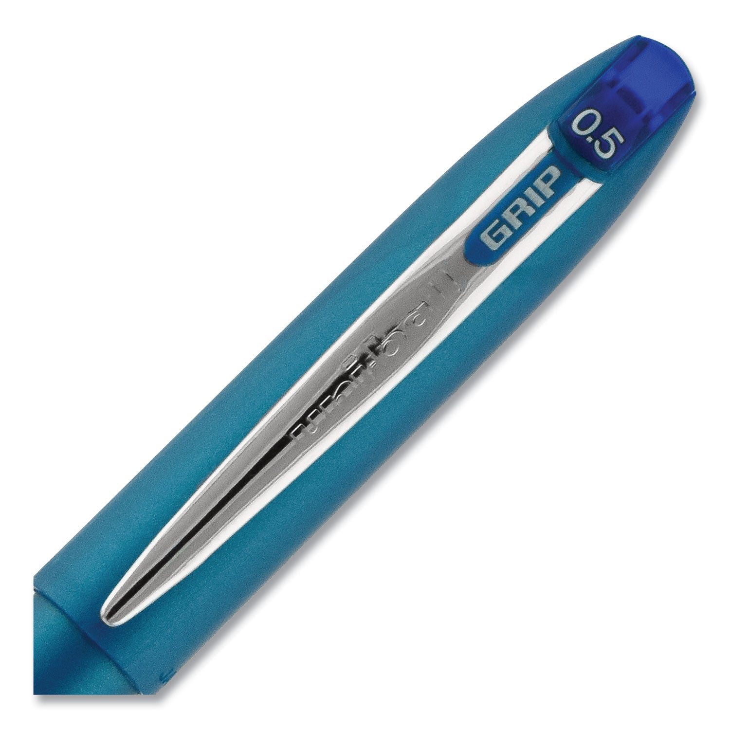 grip-roller-ball-pen-stick-extra-fine-05-mm-blue-ink-blue-barrel-dozen_ubc60705 - 4