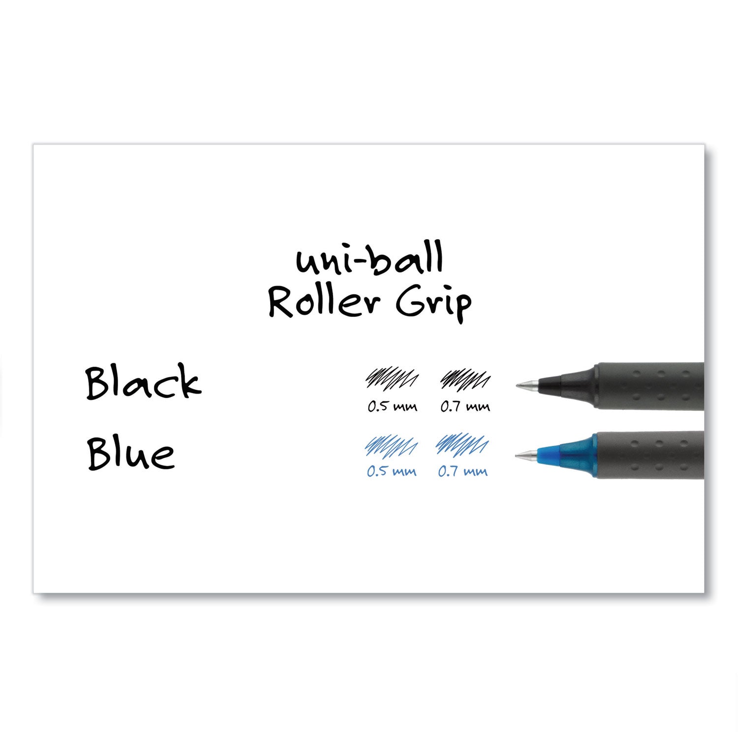 grip-roller-ball-pen-stick-extra-fine-05-mm-blue-ink-blue-barrel-dozen_ubc60705 - 6