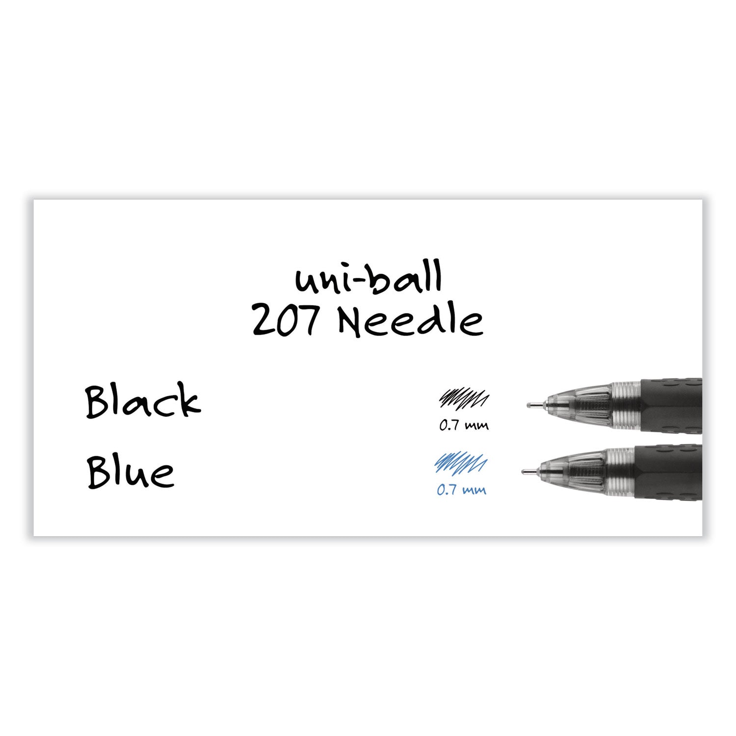 signo-207-needle-point-gel-pen-retractable-medium-07-mm-black-ink-clear-black-barrel-dozen_ubc1736097 - 6