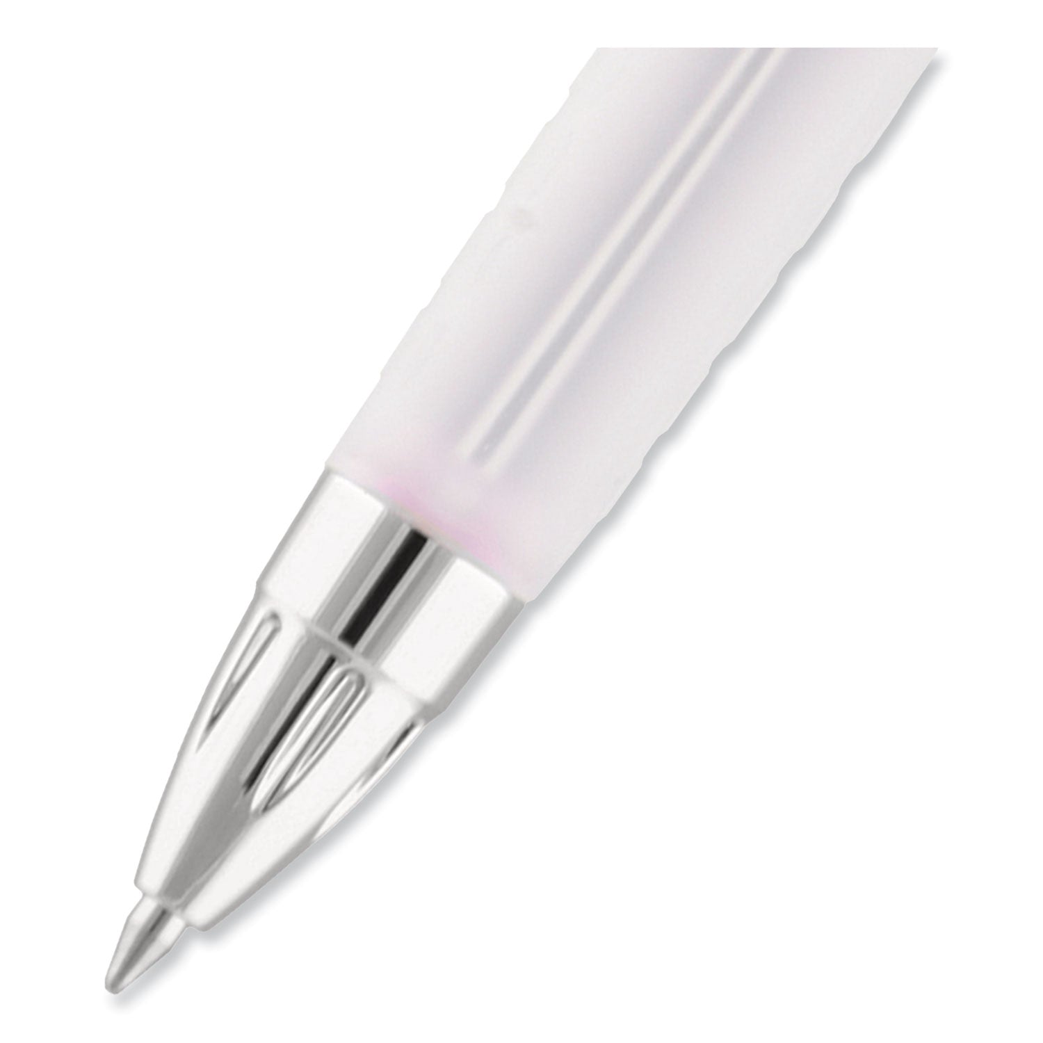 signo-207-gel-pen-retractable-medium-07-mm-black-ink-translucent-pink-translucent-white-barrel-2-pack_ubc1745148 - 5