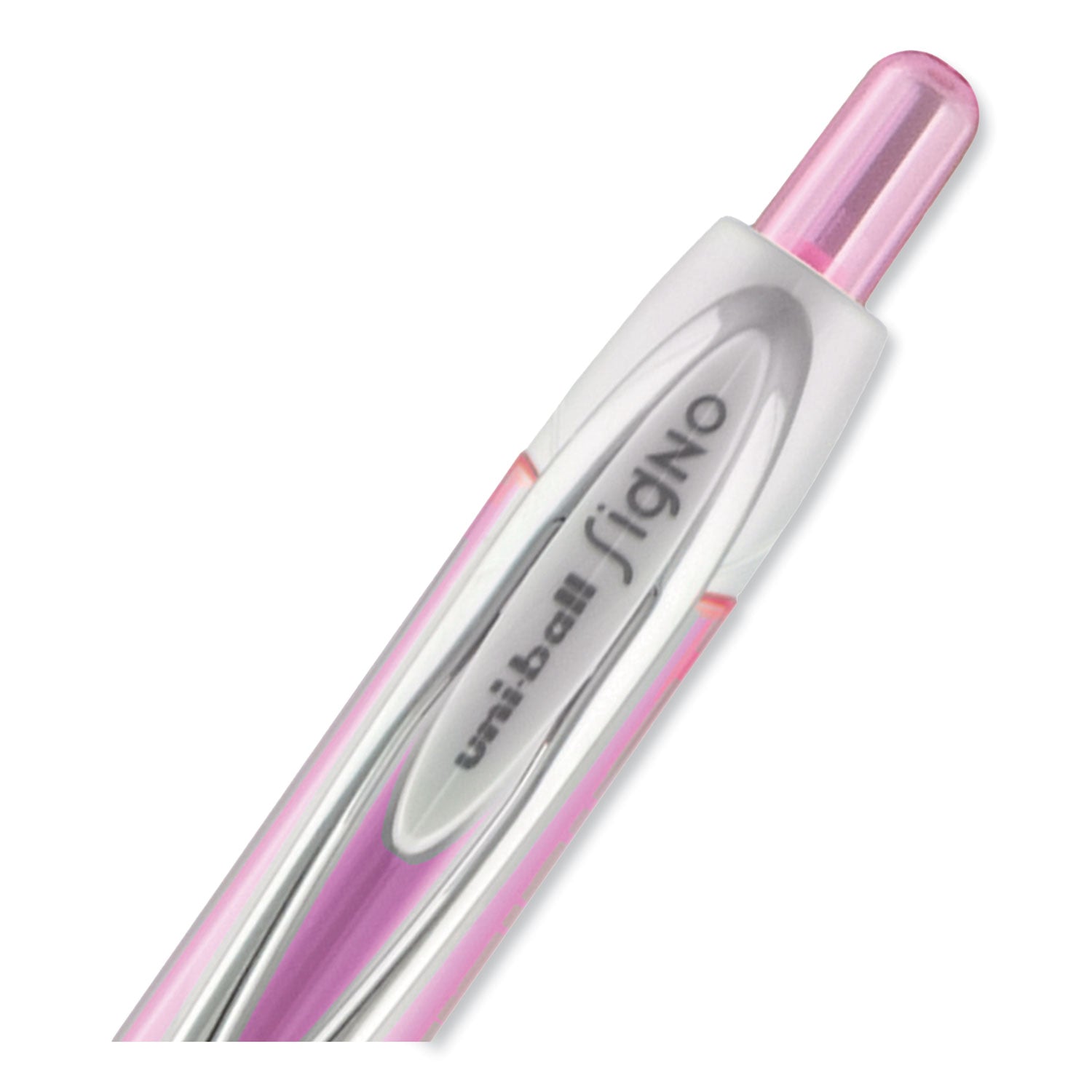 signo-207-gel-pen-retractable-medium-07-mm-black-ink-translucent-pink-translucent-white-barrel-2-pack_ubc1745148 - 6