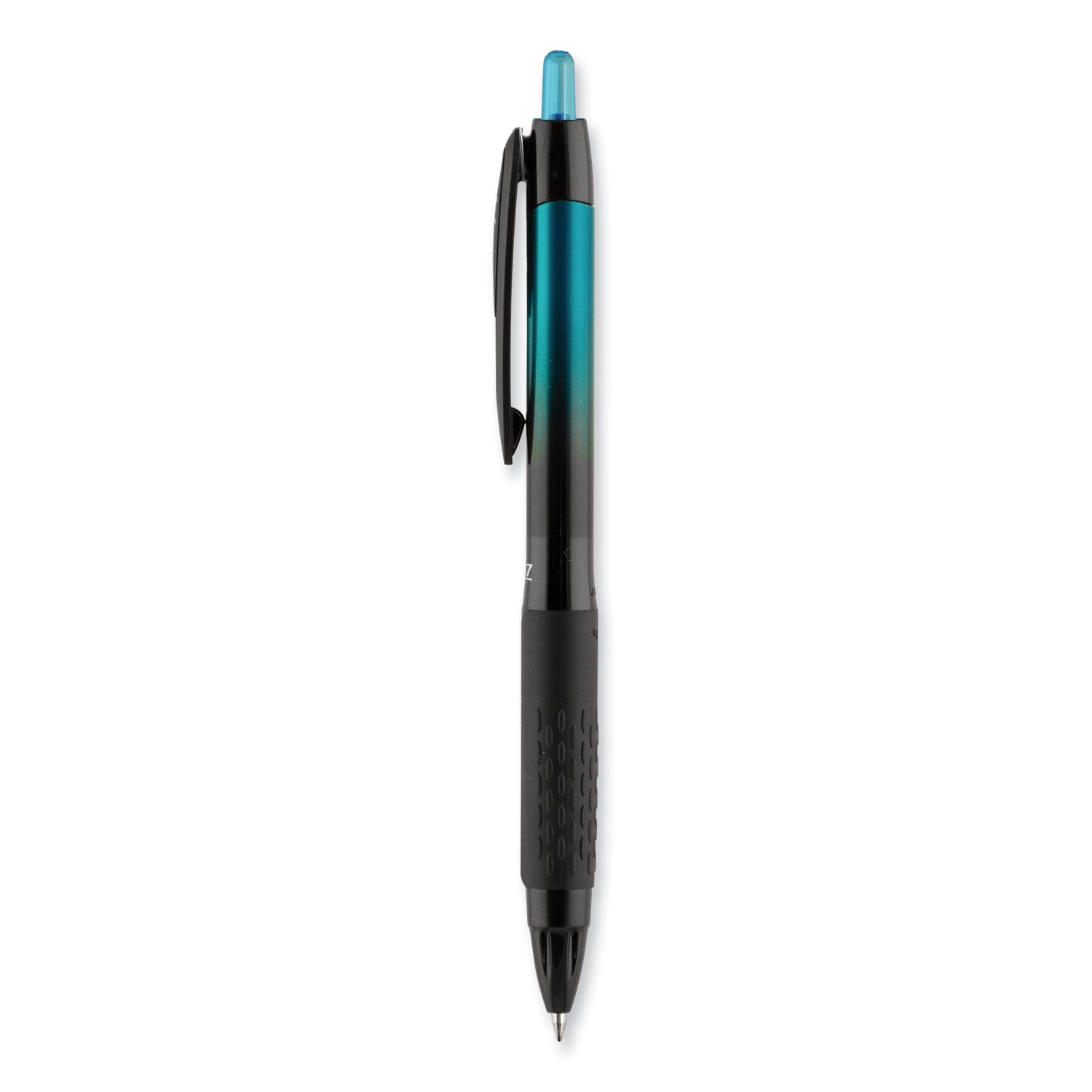 207-blx-series-gel-pen-retractable-medium-07-mm-blue-infused-black-ink-black-blue-smoke-barrel_ubc1837931 - 2