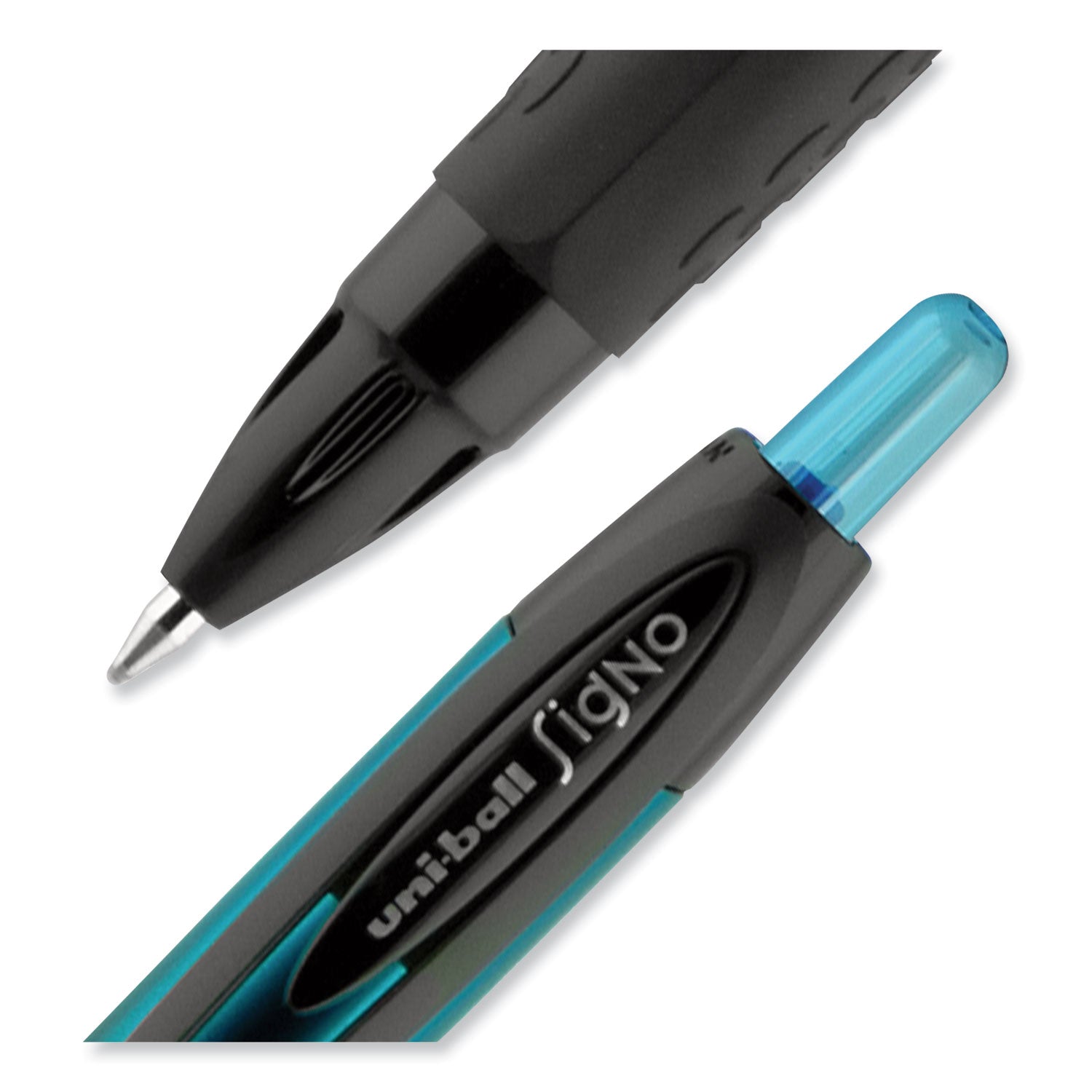 207-blx-series-gel-pen-retractable-medium-07-mm-blue-infused-black-ink-black-blue-smoke-barrel_ubc1837931 - 5