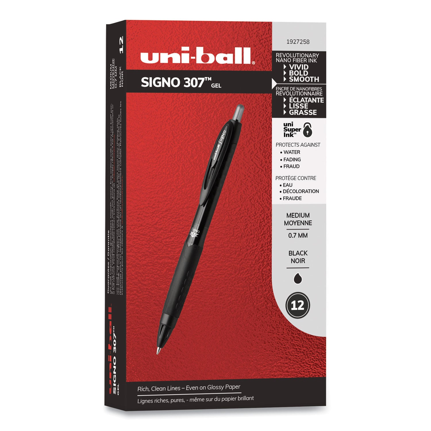 307-gel-pen-retractable-medium-07-mm-black-ink-black-barrel-dozen_ubc1927258 - 4