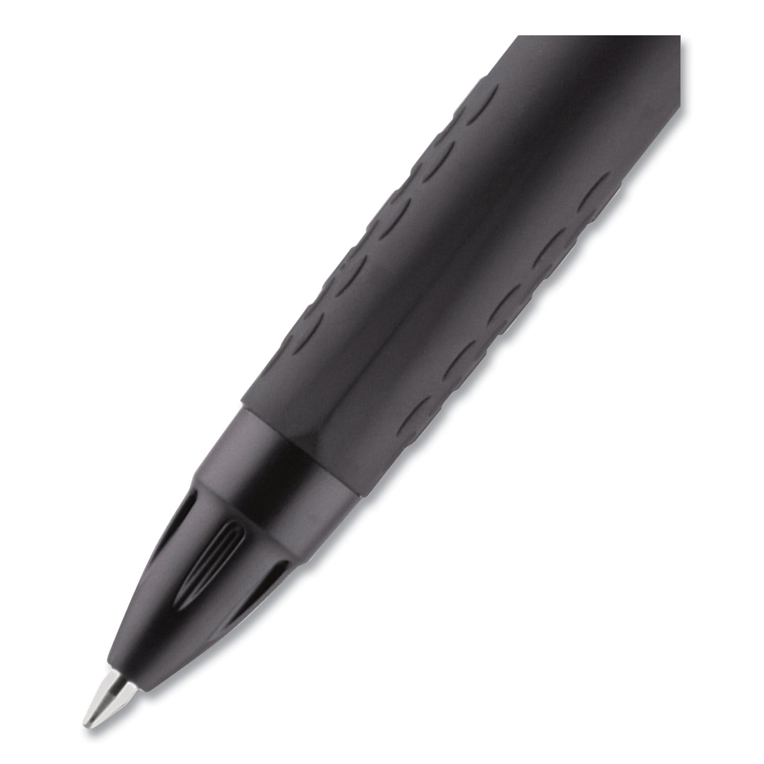 307-gel-pen-retractable-fine-05-mm-black-ink-black-barrel-dozen_ubc1947087 - 3