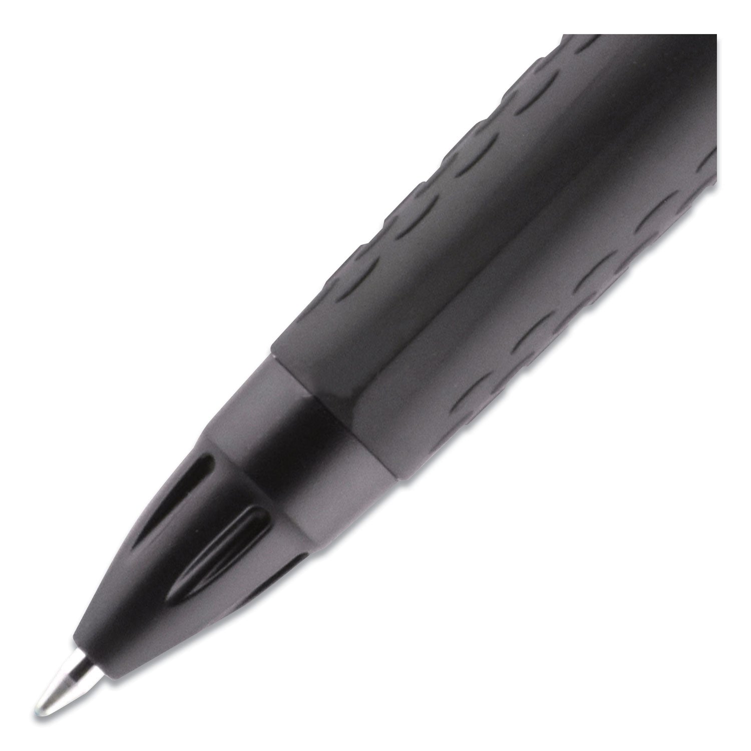 307-gel-pen-retractable-fine-05-mm-blue-ink-black-barrel-dozen_ubc1947088 - 3