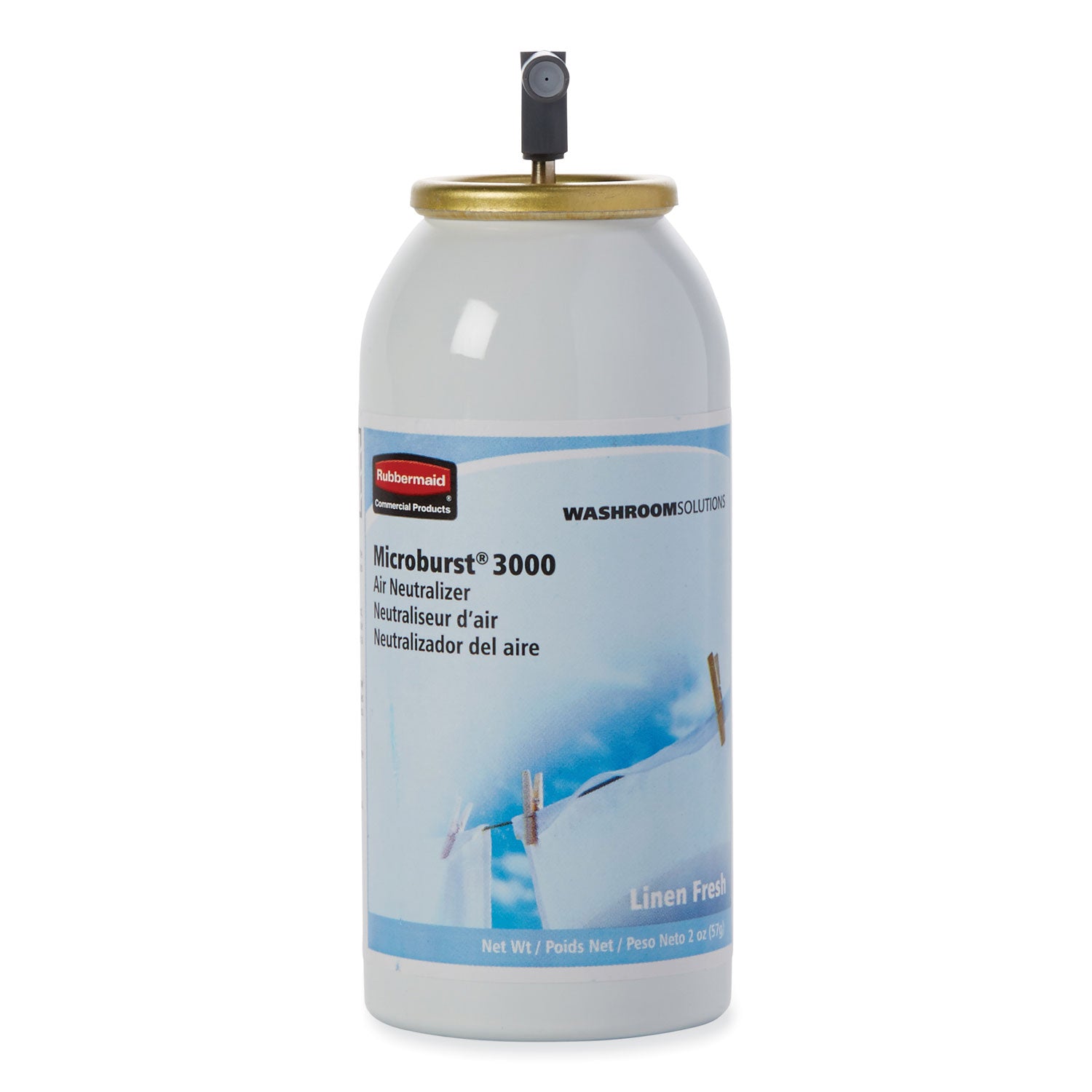 Microburst 3000 Refill, Linen Fresh, 2 oz Aerosol Spray, 12/Carton - 2