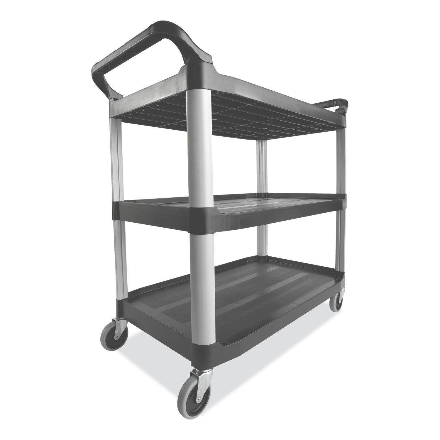 Rubbermaid 3-Shelf Mobile Utility Cart, Sold as 1 Each