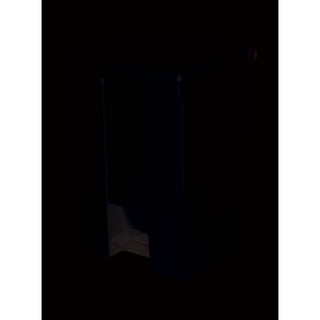 Legacy Step-On Receptacle, 18 gal, Polyethylene, Beige