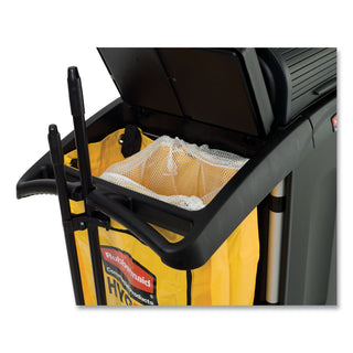 Rubbermaid High Security Cleaning Cart, Sold as 1 Each
