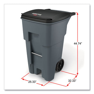 Rubbermaid Big Wheel General Roll-out Container, Sold as 1 Each