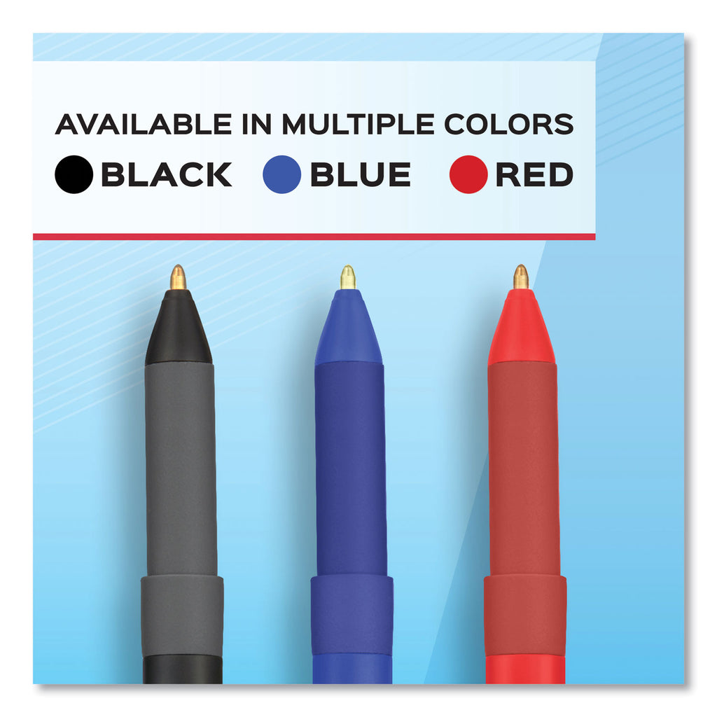 write-bros-grip-ballpoint-pen-stick-medium-1-mm-black-ink-black-barrel-36-pack_pap2142266 - 4