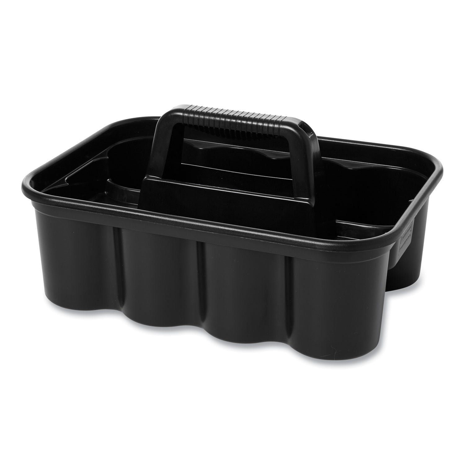 Commercial Deluxe Carry Caddy, Eight Compartments, 15 x 7.4, Black - 4