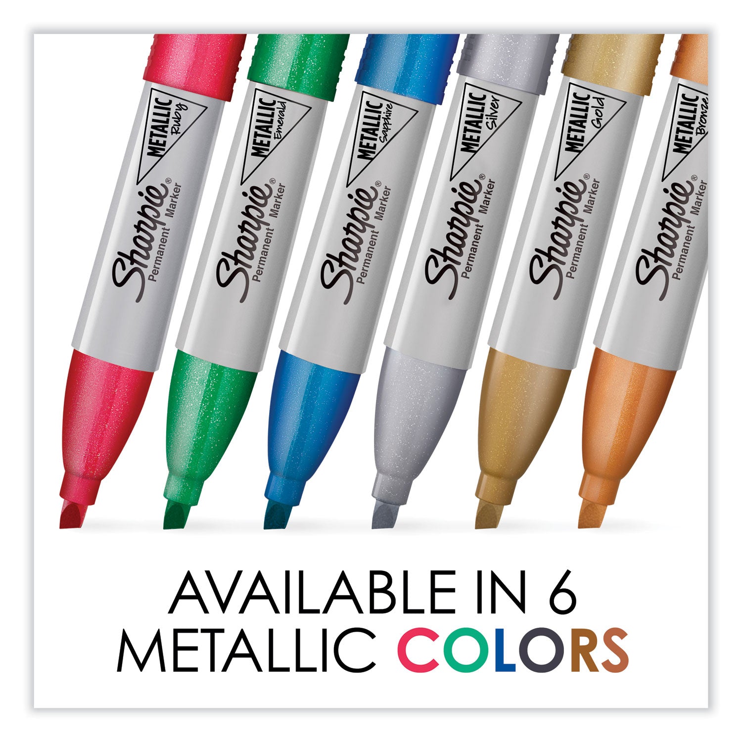 metallic-chisel-tip-permanent-marker-medium-chisel-tip-silver-dozen_san2089638 - 3