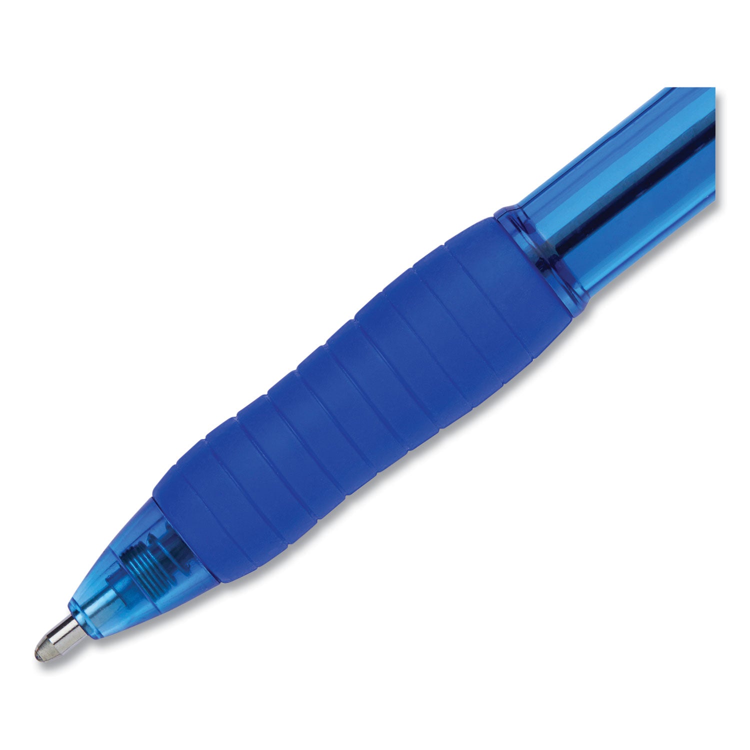 profile-ballpoint-pen-retractable-bold-14-mm-blue-ink-translucent-blue-barrel-36-pack_pap2083008 - 4
