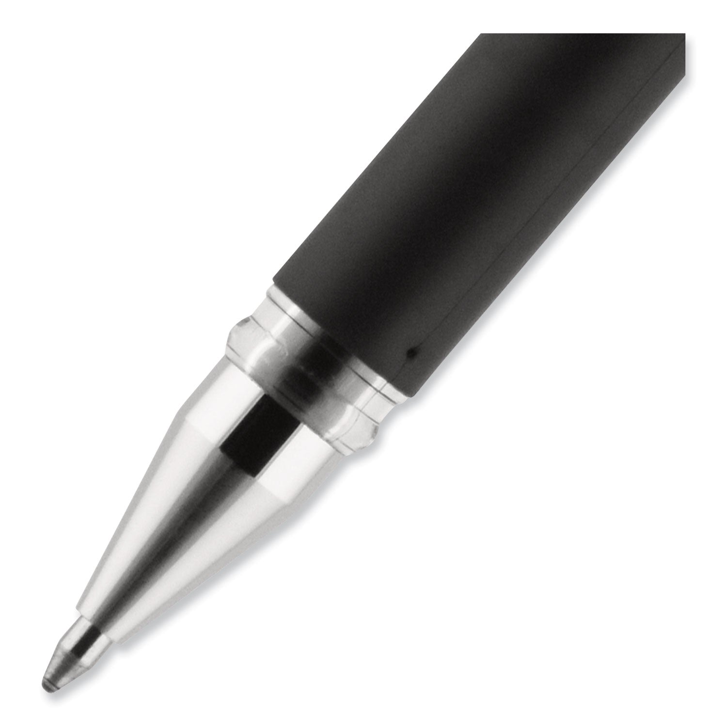 207-impact-gel-pen-stick-bold-1-mm-black-ink-silver-black-barrel_ubc65800 - 4