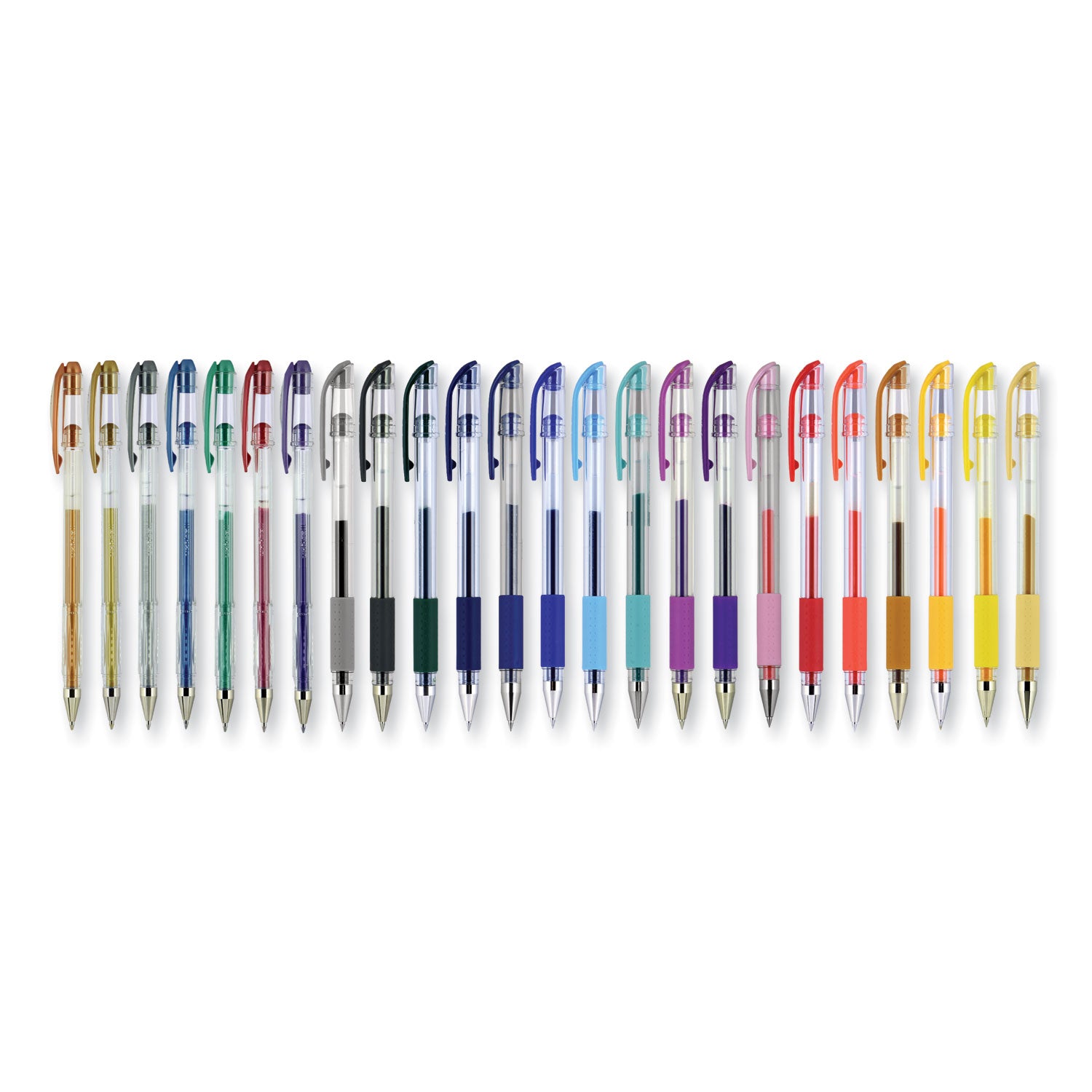 gel-pen-stick-assorted-sizes-assorted-ink-and-barrel-colors-24-pack_ubc2004056 - 2