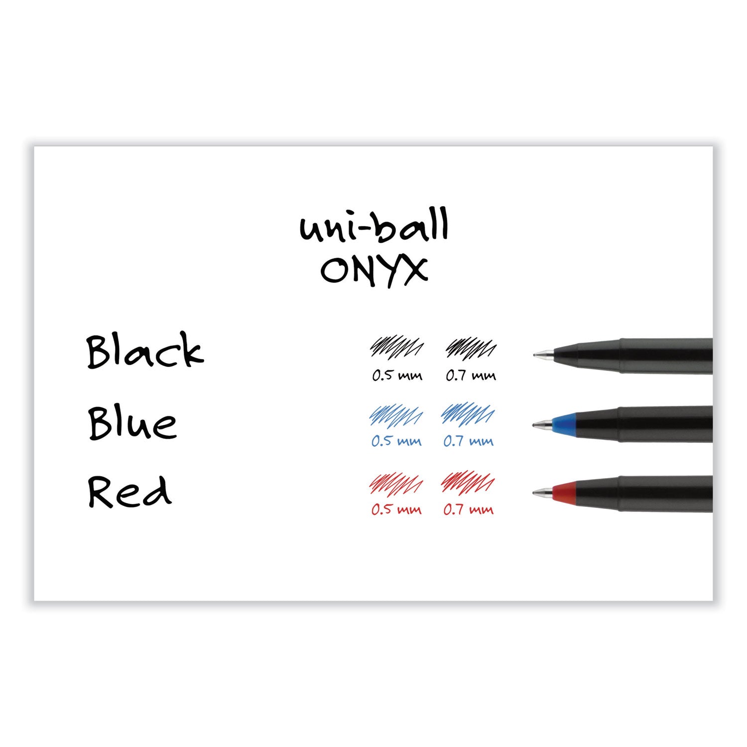 onyx-roller-ball-pen-stick-fine-07-mm-black-ink-black-barrel-72-pack_ubc2013567 - 7