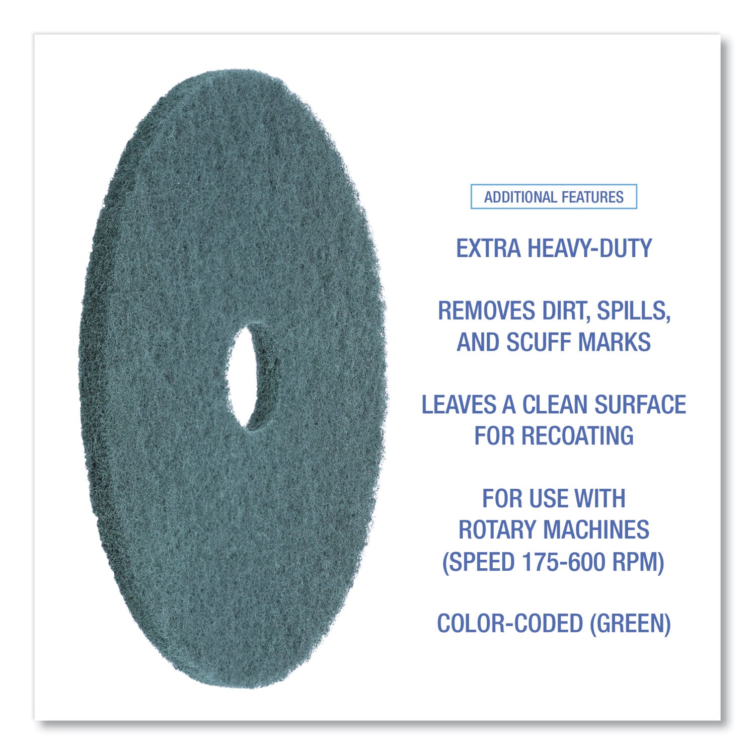 heavy-duty-scrubbing-floor-pads-18-diameter-green-5-carton_bwk4018gre - 4