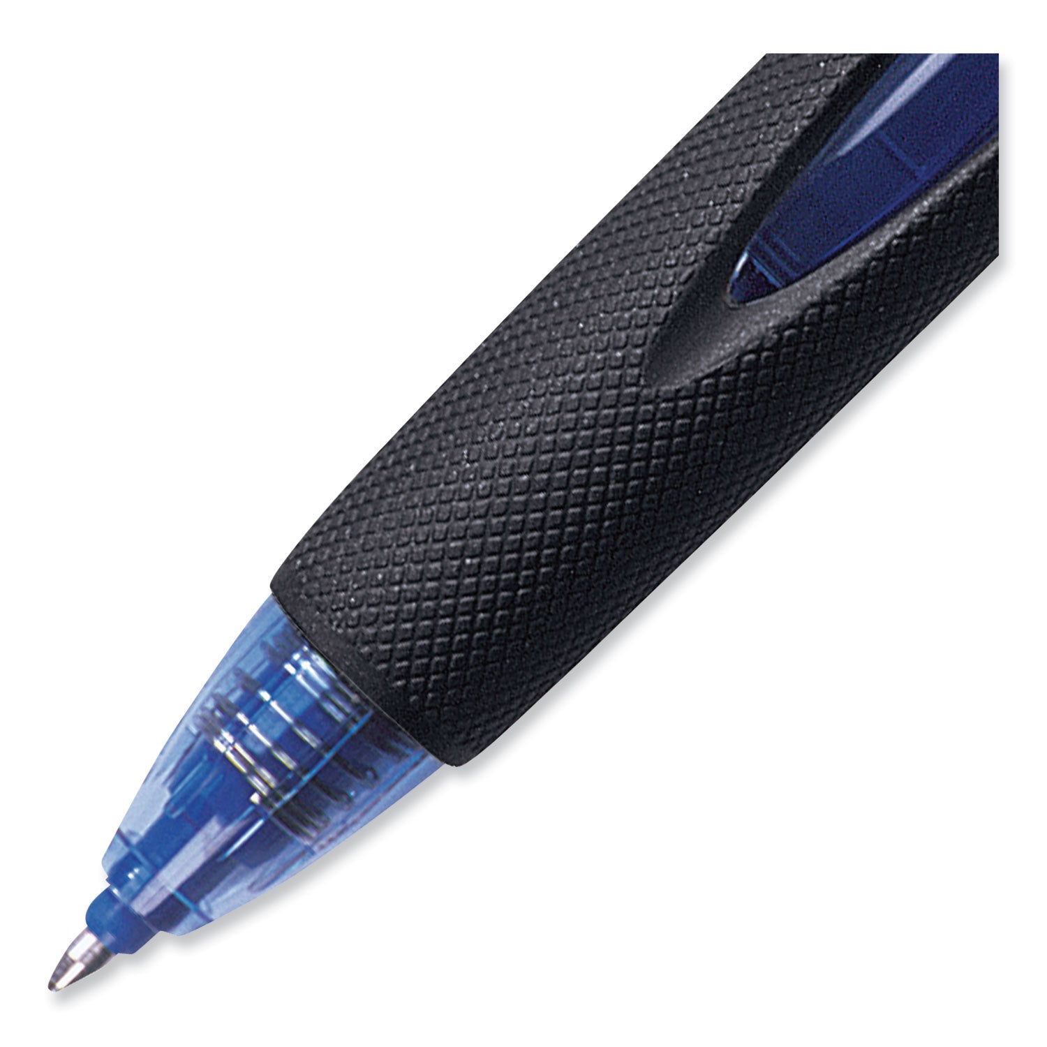 power-tank-rt-ballpoint-pen-retractable-bold-1-mm-blue-ink-translucent-blue-black-barrel-dozen_ubc42071 - 3