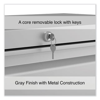 Lateral File, 2 Legal/Letter-Size File Drawers, Light Gray, 36" x 18.63" x 28