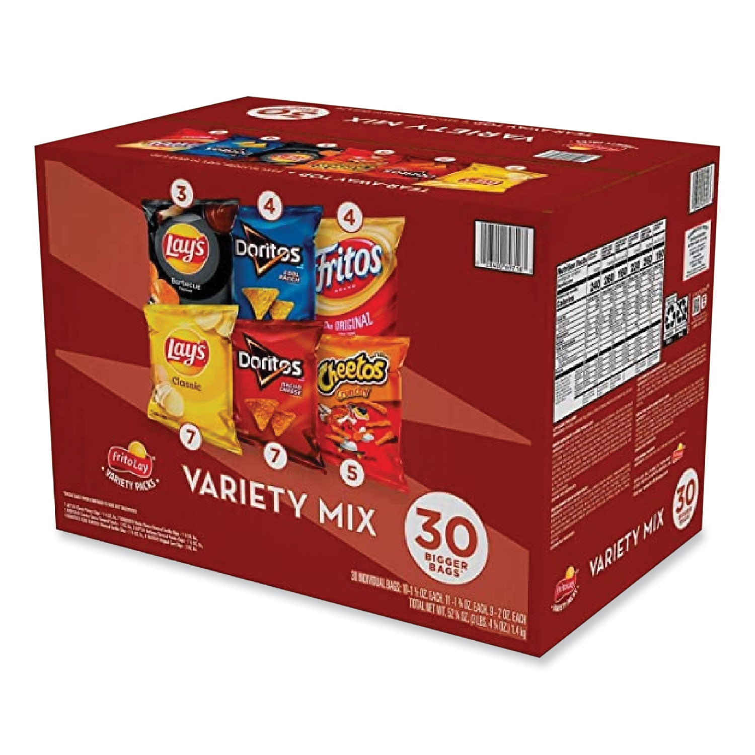 Classic Variety Mix, Assorted, 30 Bags/Box
