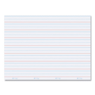 GoWrite! Dry Erase Learning Boards, 8.25 x 11, White Surface, 5/Pack - 