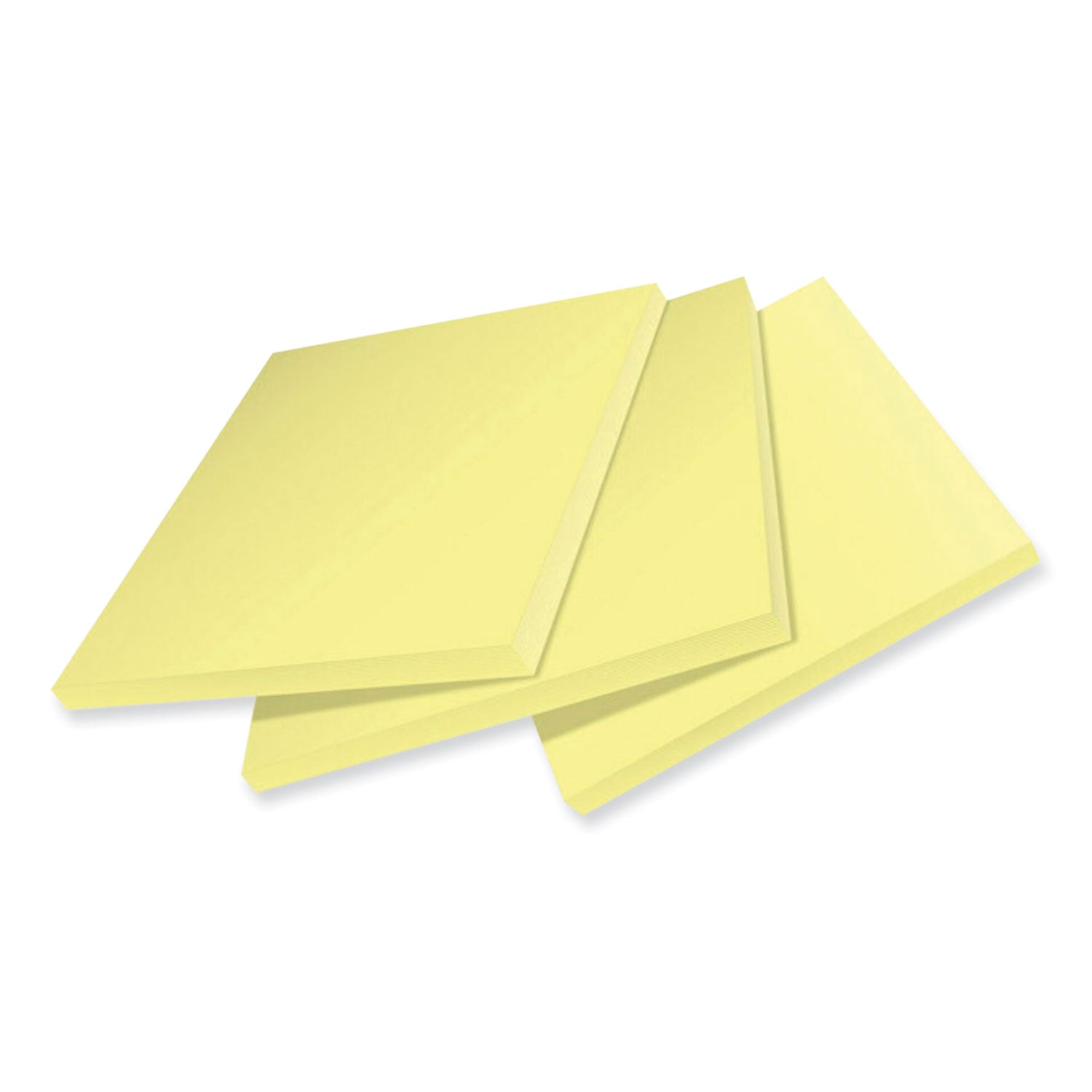 100%-recycled-paper-super-sticky-notes-3-x-3-canary-yelow-70-sheets-pad-12-pads-pack_mmm654r12sscy - 3